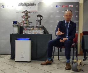 We Włocławku rozdają za darmo maszynę. która ma zabić koronawirusa