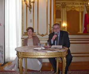 Danuta  Wałęsa  na  spotkaniu z  nowojorskimi  Polakami