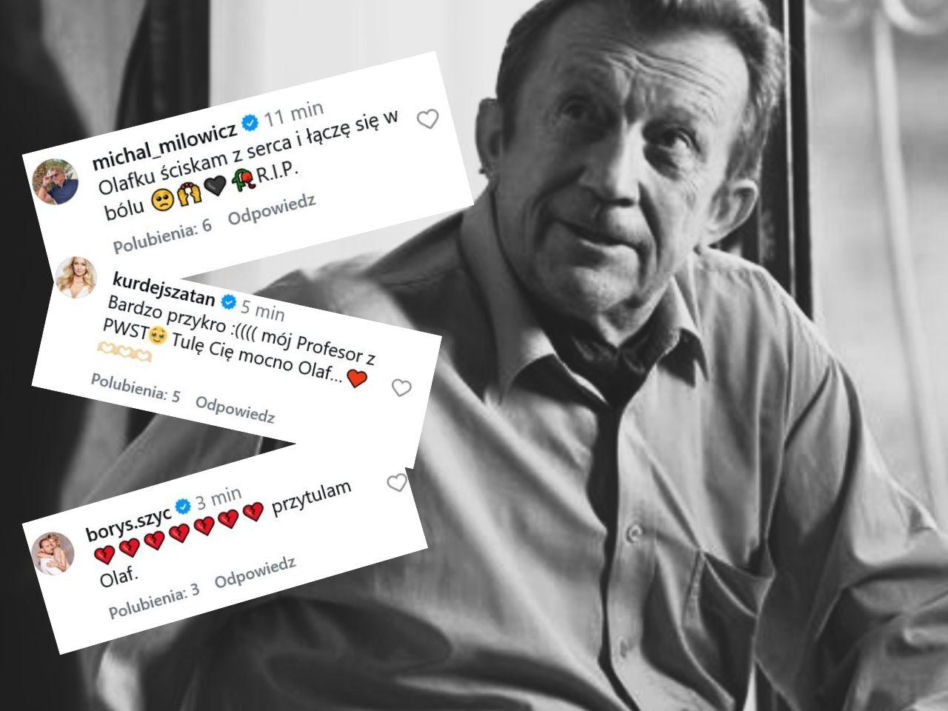 Linde-Lubaszenko nie żyje - gwiazdy i aktorzy wylewają łzy!