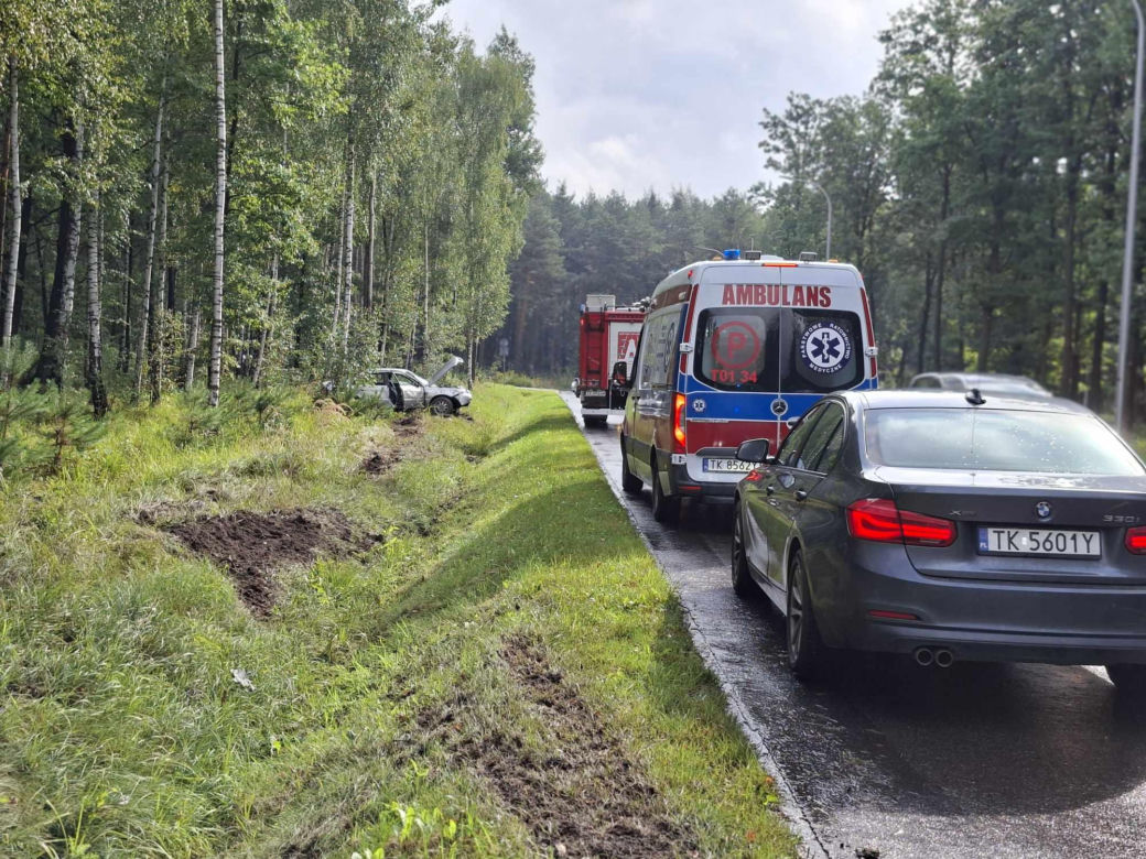 Wypadek na Batalionow Chłopskich w Starachowicach