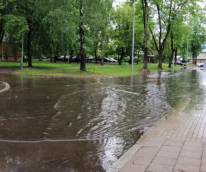Ulewa w Białymstoku 28.05.2019