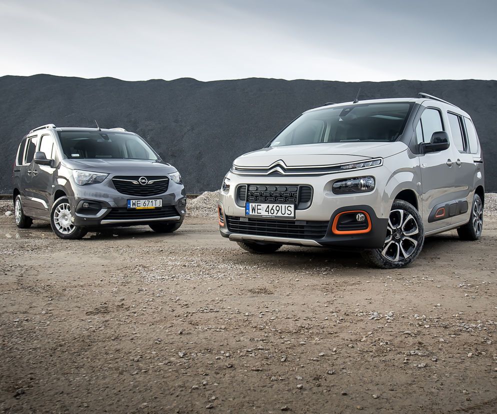 Citroen Berlingo Shine 1.5 BlueHDI 130 KM 6MT vs. Opel Combo Life Elite 1.5D 130 KM 6MT