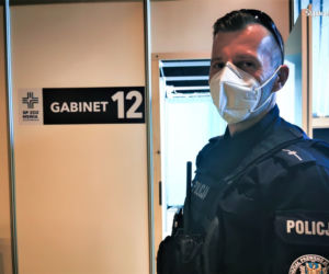 Szczepienie policjantów ze Śląska [ZDJĘCIA]