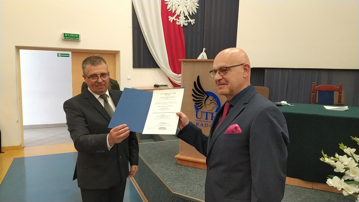 Ogłoszenie wyniku głosowania na stanowisko rektora UTH