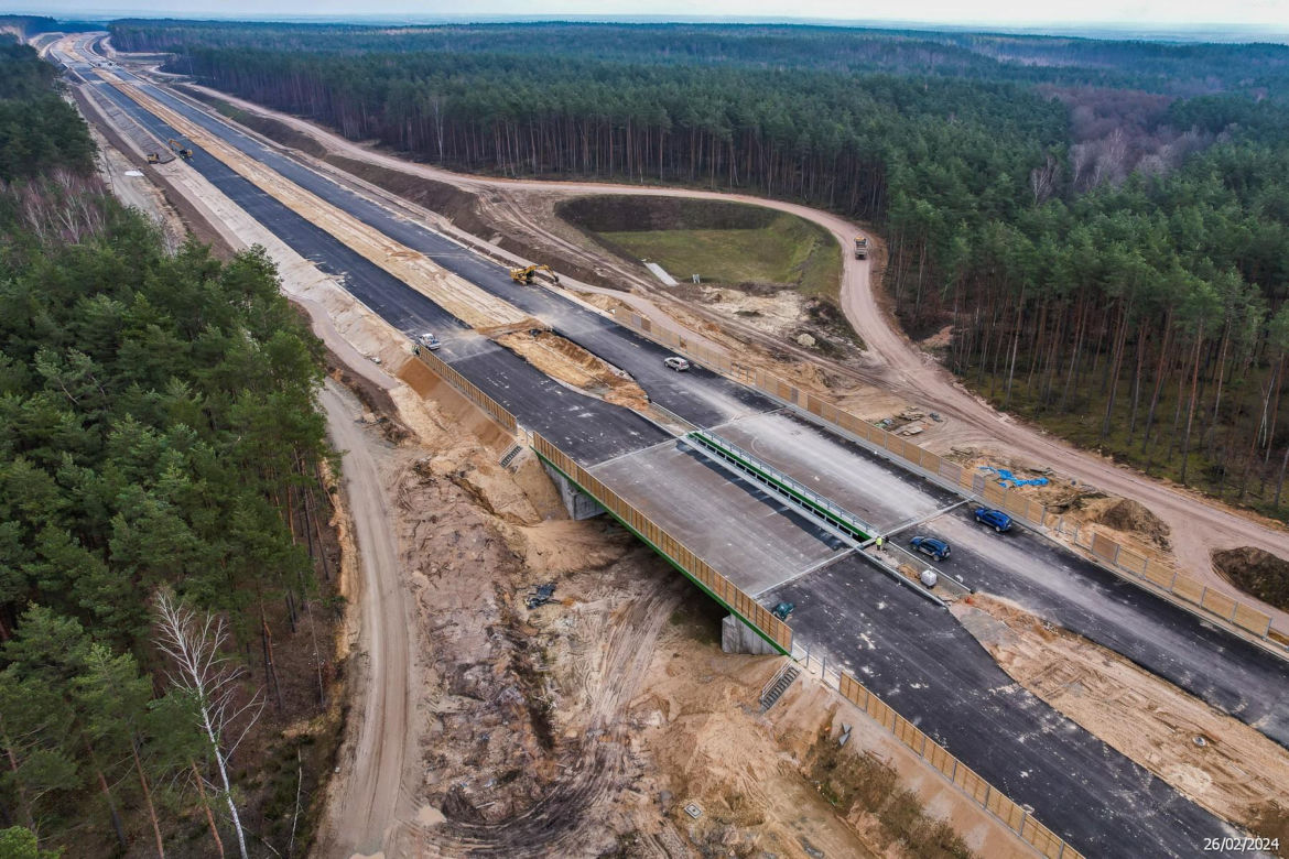 Budowa autostrady A2 Kałuszyn - Groszki