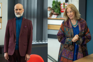 Barwy szczęścia odc. 3401. Jola (Małgorzata Potocka), Kornel Jezierski (Jakub Bohosiewicz)