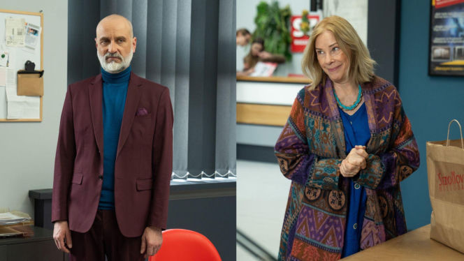 Barwy szczęścia odc. 3401. Jola (Małgorzata Potocka), Kornel Jezierski (Jakub Bohosiewicz)