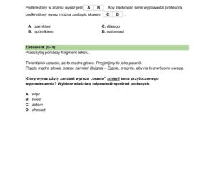 Próbny egzamin ósmoklasisty 2026 CKE: język polski, arkusze CKE, pytania i odpowiedzi