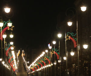 Kielce iluminacje świąteczne 2020