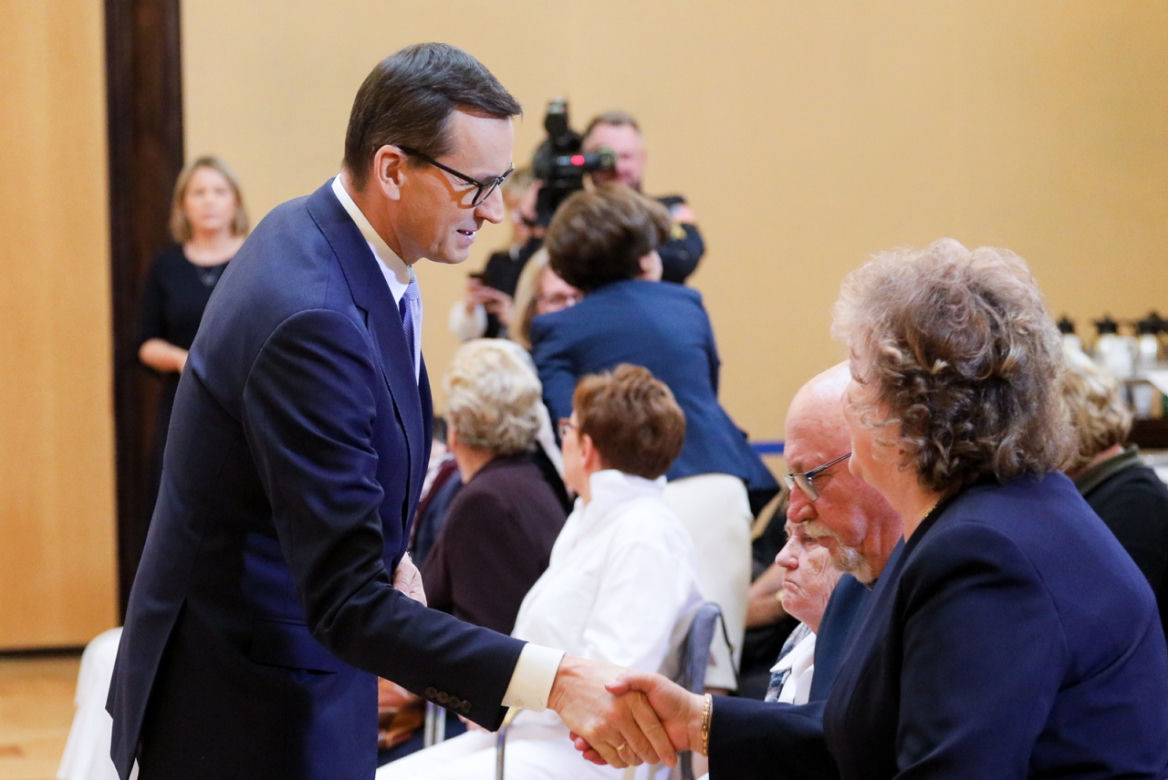 Konferencja premiera Mateusza Morawieckiego