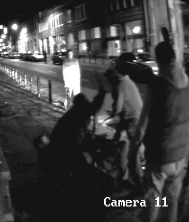 Wipler pobity przez policję