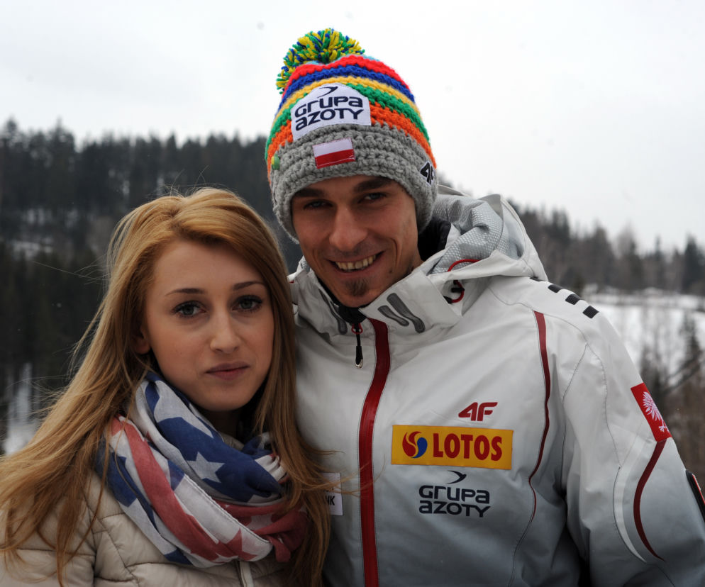 Piotr Żyła, Justyna Żyła