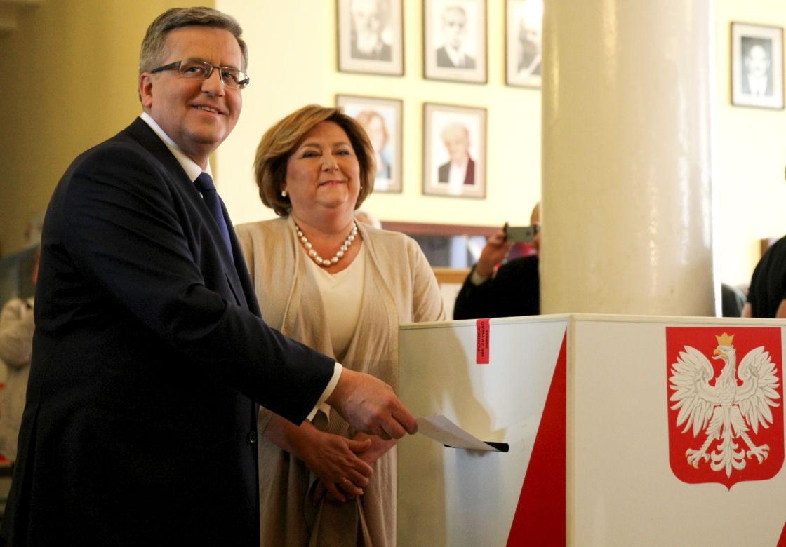 Politycy głosują: Bronisław Komorowski