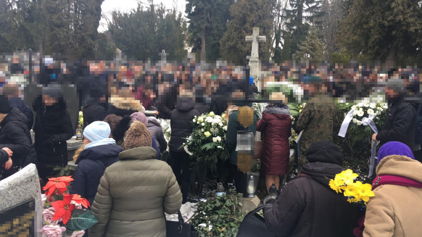 Zamość. Pogrzeb 16-letniego Eryka [6.03.2023]