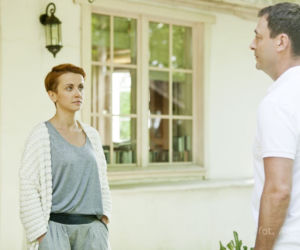 Barwy szczęścia odc. 1062. Marta (Katarzyna Zielińska), Artur Chowański (Jacek Rozenek)