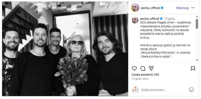 Magda Umer żegnana przez świat artystyczny