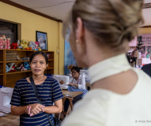Marta Nawrocka na Filipinach