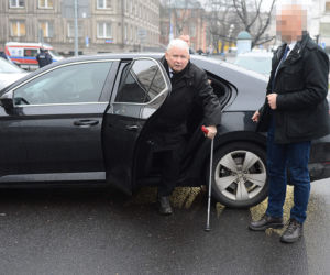 Kaczyński modlił się za brata