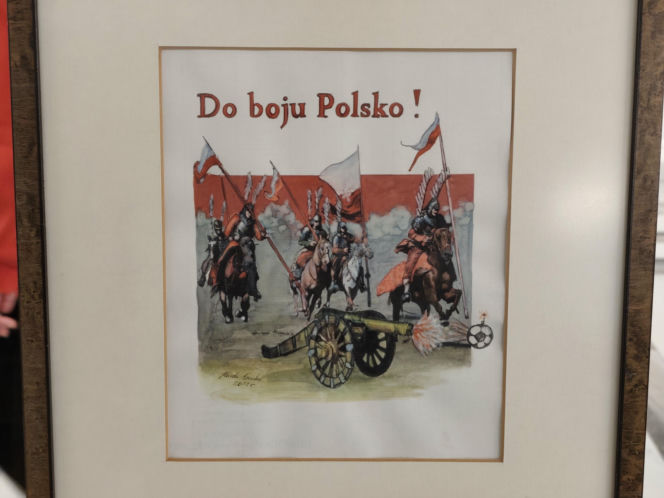 Wystawa obrazów posła Suskiego w sejmie