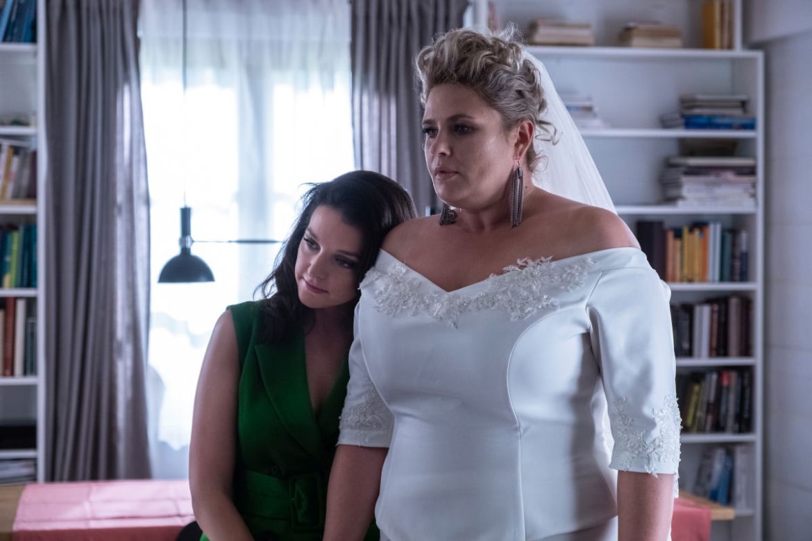 W rytmie serca 5 sezon odc. 53. Ewa (Elżbieta Romanowska), Weronika (Maria Dębska)
