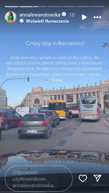 Brak prądu w Hiszpanii