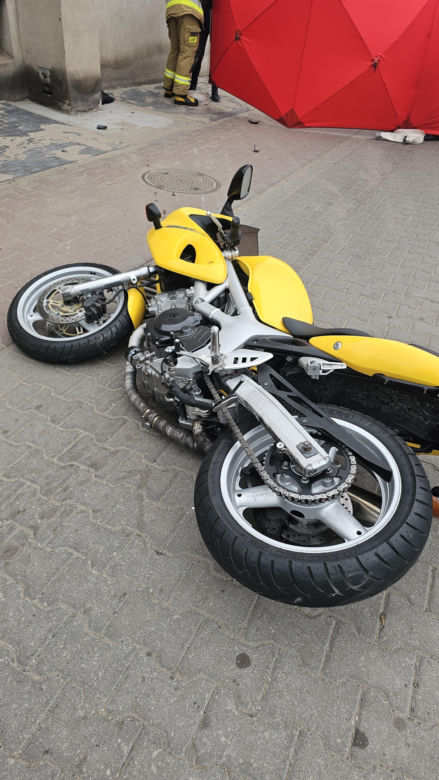 Nie żyje motocyklista. Tragiczny wypadek w Wijewie niedaleko Leszna