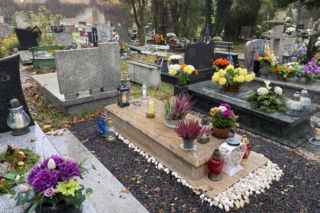 Tak wygląda grób Magdaleny Majtyki przed 1 listopada