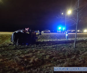 Wypadek na al. Sobieskiego we Wrocławiu