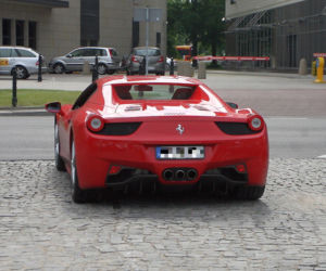 Kuba Błaszczykowski w Ferrari 458 Spider