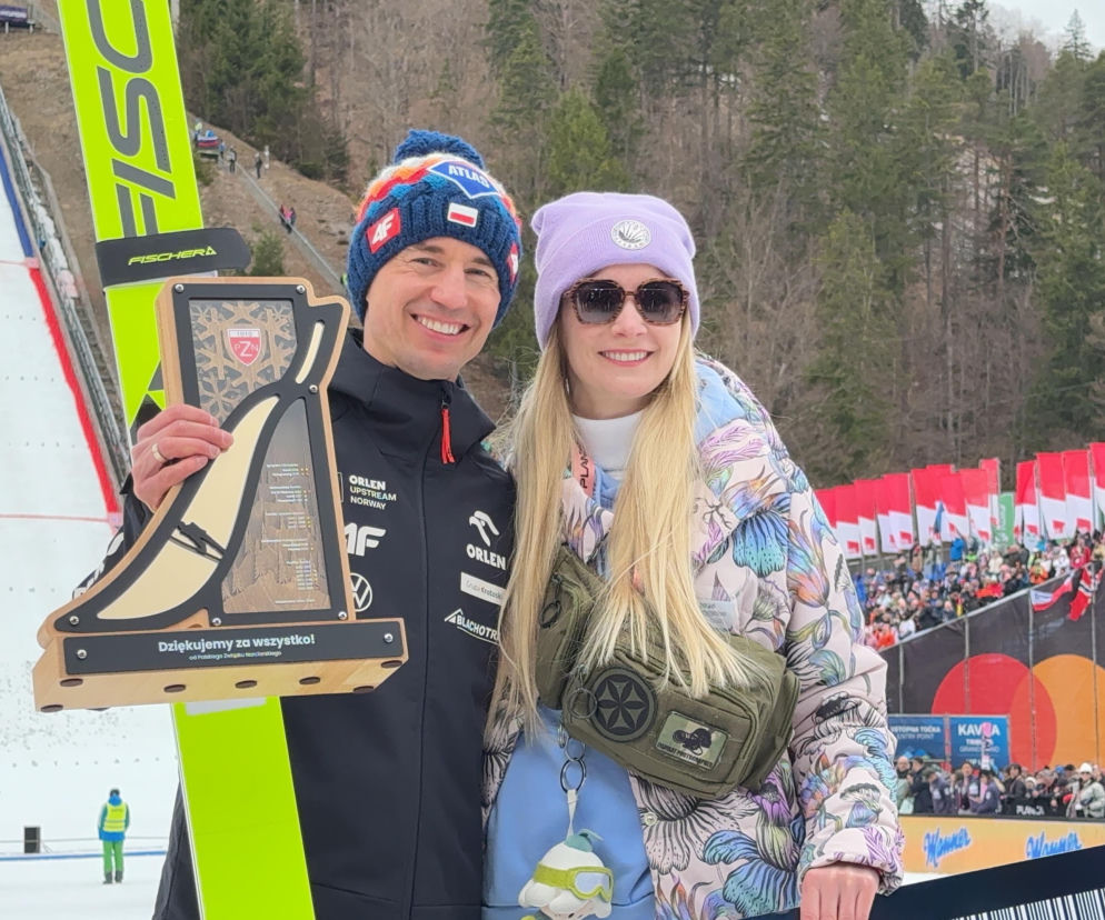 Kamil Stoch pożegnał się ze skocznią. Żona przygotowała dla niego wyjątkową niespodziankę