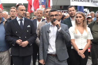 Manifestacja ROG w Warszawie. Żądali reparacji