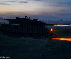 Czołg Leopard 1A5 na Ukrainie