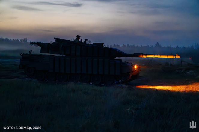 Czołg Leopard 1A5 na Ukrainie