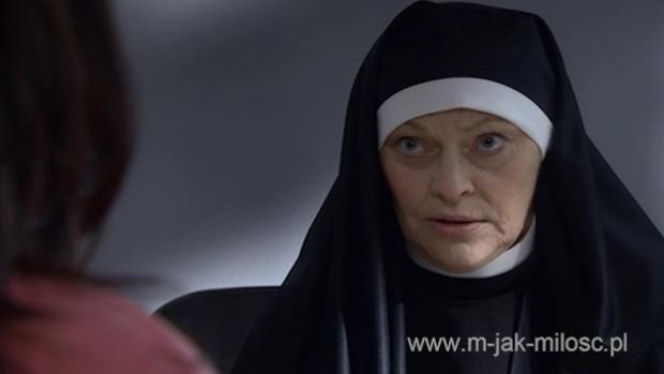 M jak miłość odc. 1033. Zakonnica