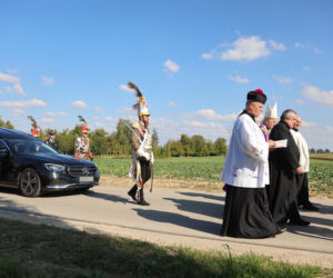 Pogrzeb księdza Stanisława w Grzęsce