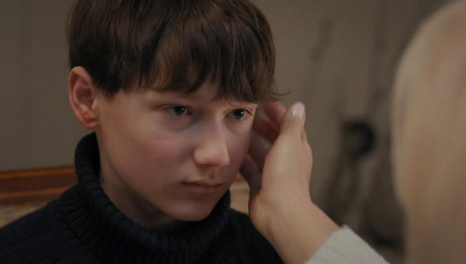 M jak miłość odc. 1931. Dorota (Iwona Rejzner), Franek (Jarosław Śmigielski)