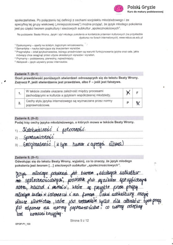Matura 2025: polski 5.05.2025. Arkusze CKE i odpowiedzi. Poziom podstawowy 1 i 2 część [Formuła 2015]