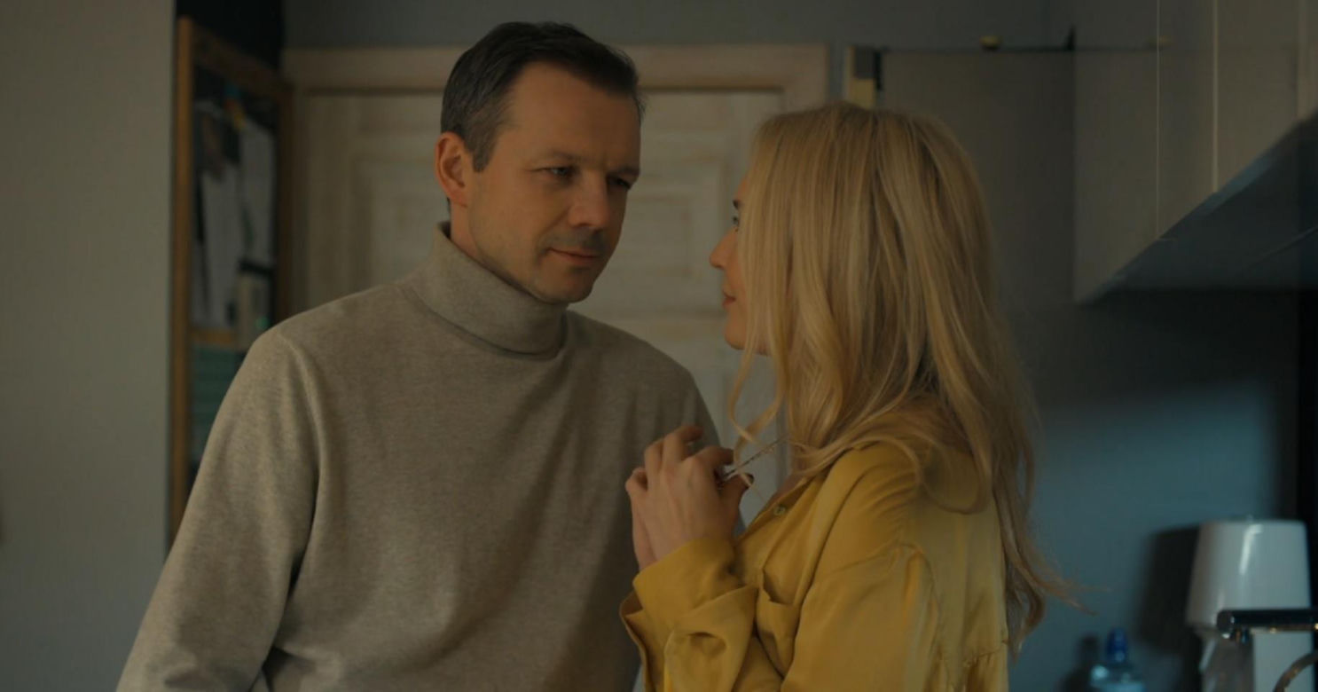 	Barwy szczęścia odc. 3199. Bruno (Lesław Żurek), Karolina (Marta Dąbrowska)
