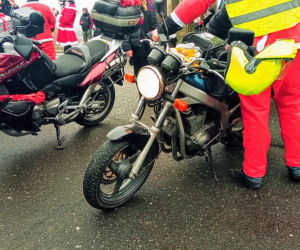 Motomikołaje przejechały ulicami Szczecina