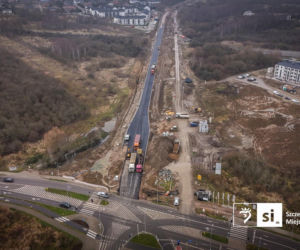 Pierwszy asfalt na Trasie Północnej