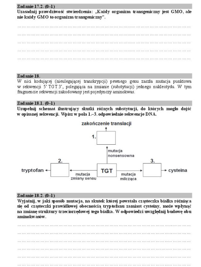 Matura biologia17