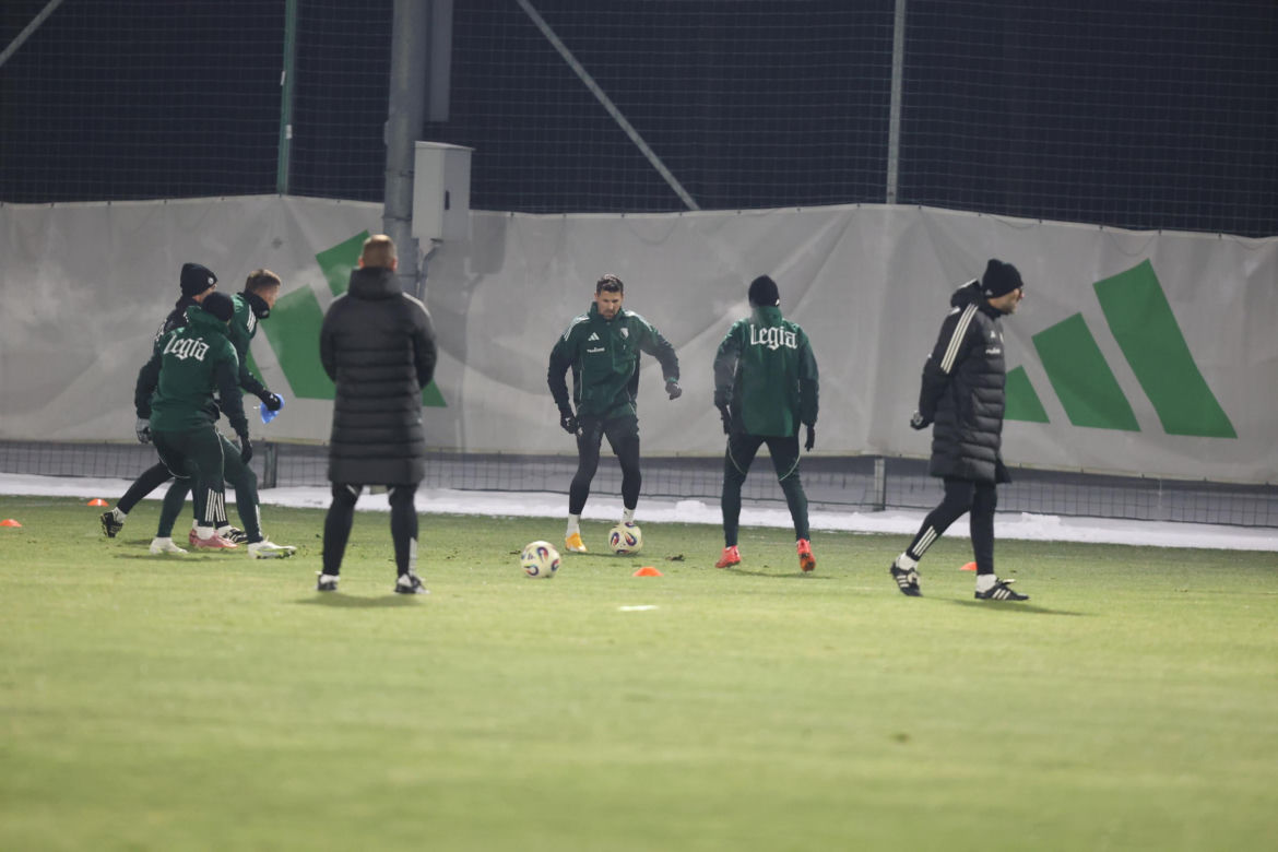 pierwszy trening Marka Papszuna w Legii