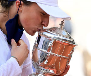 Iga Świątek na turnieju French Open 2020