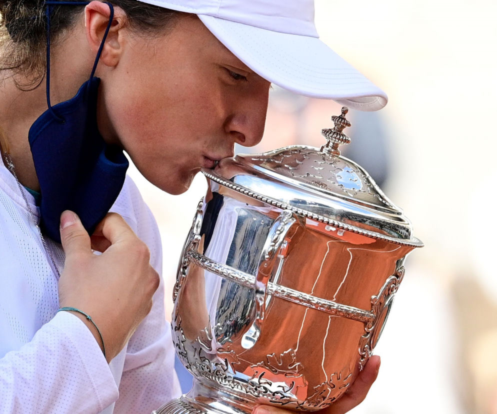 Iga Świątek na turnieju French Open 2020