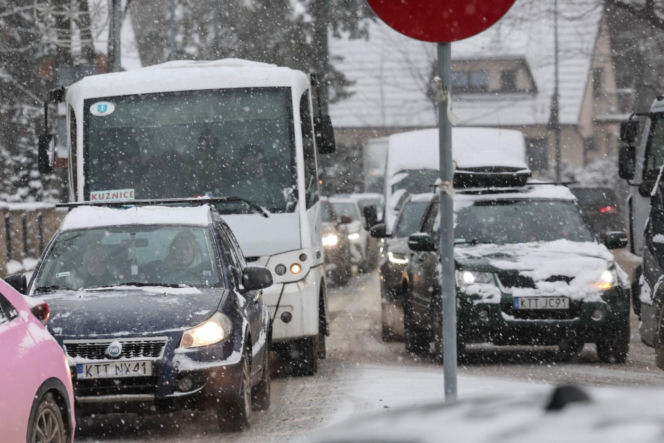 Najazd na Zakopane. Tłumy turystów zmierzają pod Tatry
