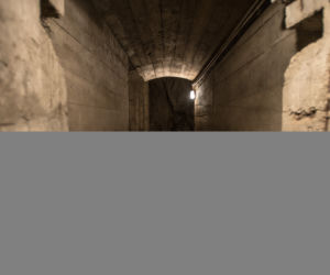 złoty pociąg, tunel