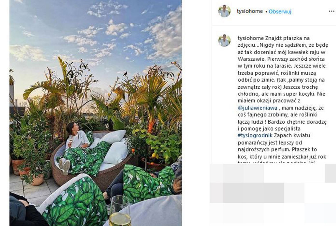 Marcin Tyszka zrobił sobie balkon za 1,5 miliona