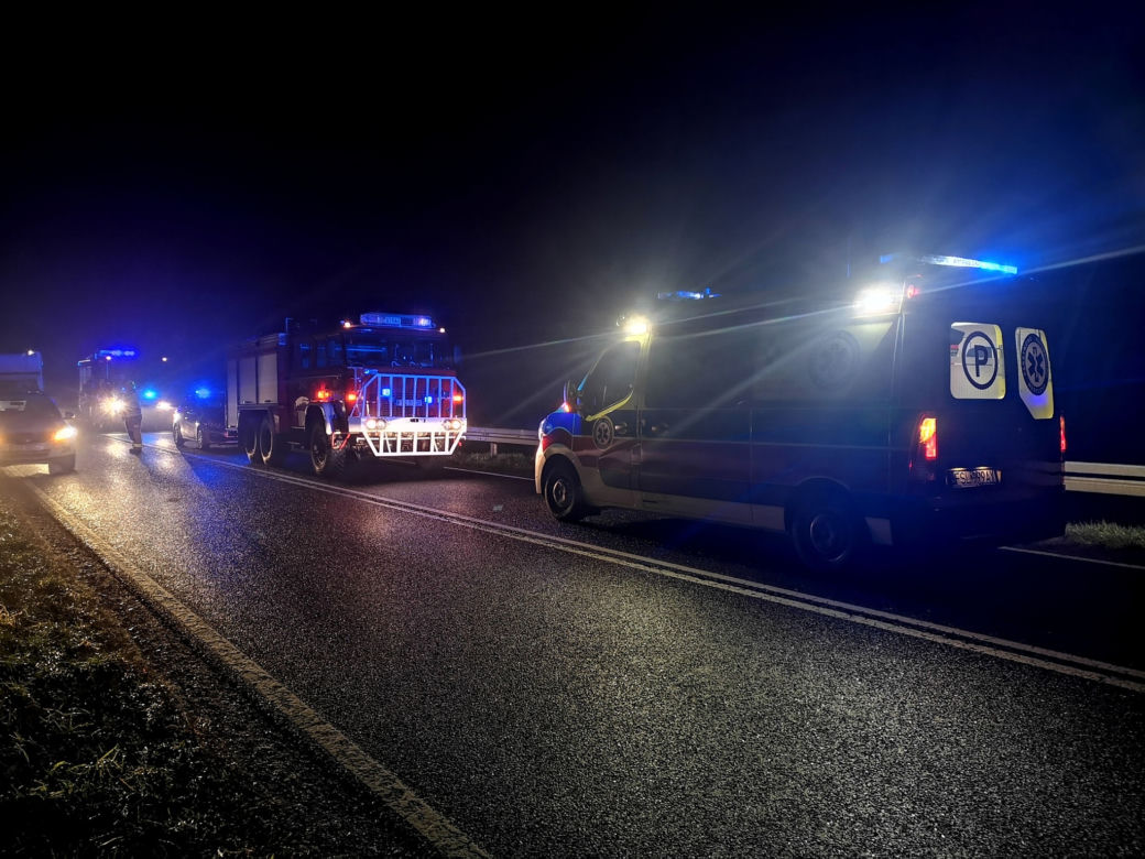 Lubuskie: Kompletnie pijany kierowca przewoził trójkę dzieci i spowodował wypadek