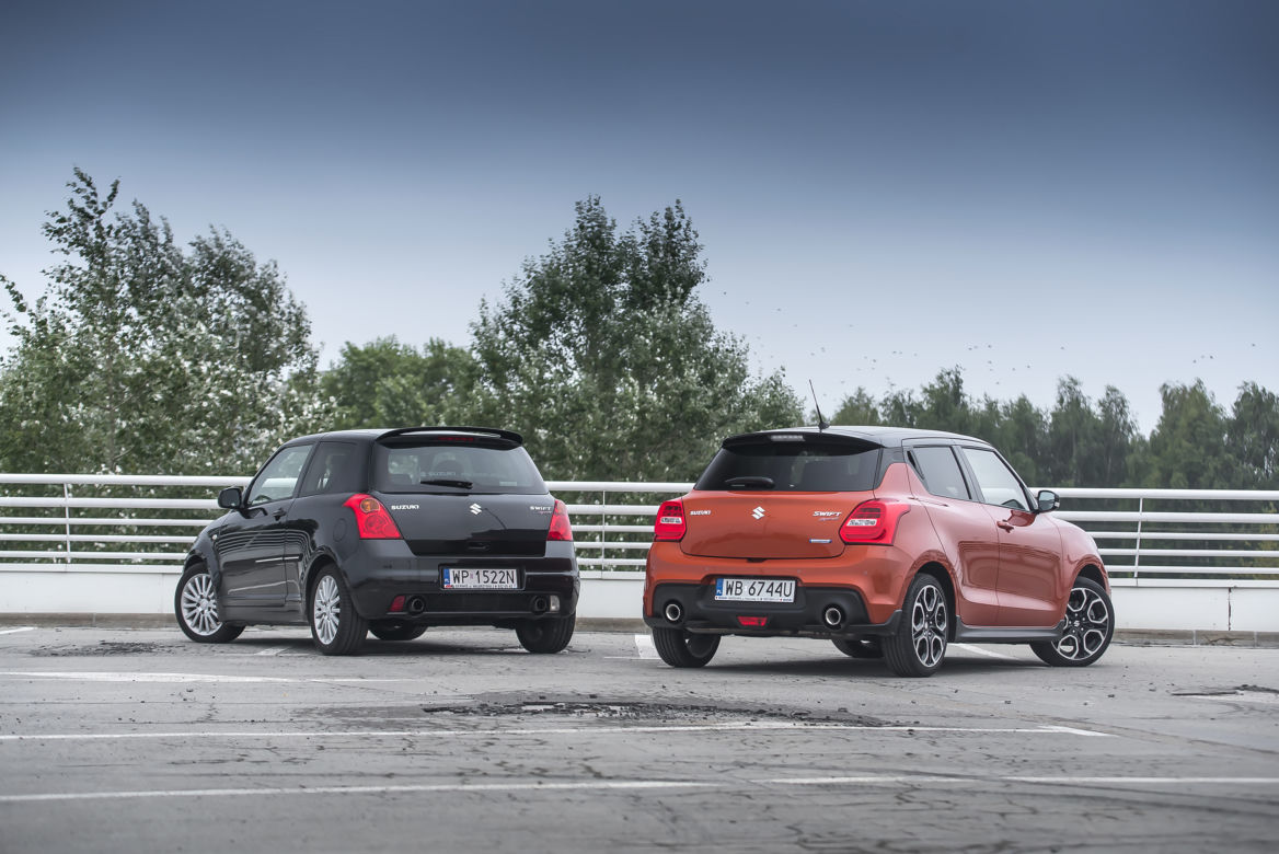 Suzuki Swift Sport 1.6 VVT 125 KM MT5 & Suzuki Swift Sport 1.4 BoosterJet SVHS 129 KM MT6