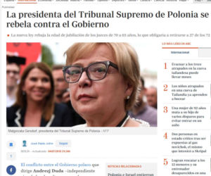 Zagraniczne media komentują zmiany w polskim sądownictwie
